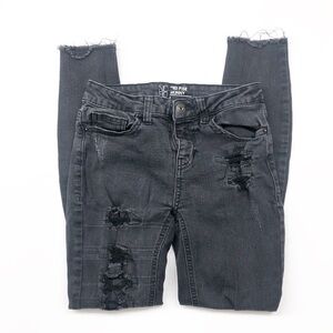 NOBO No Boundaries black mid rise skinny jeans